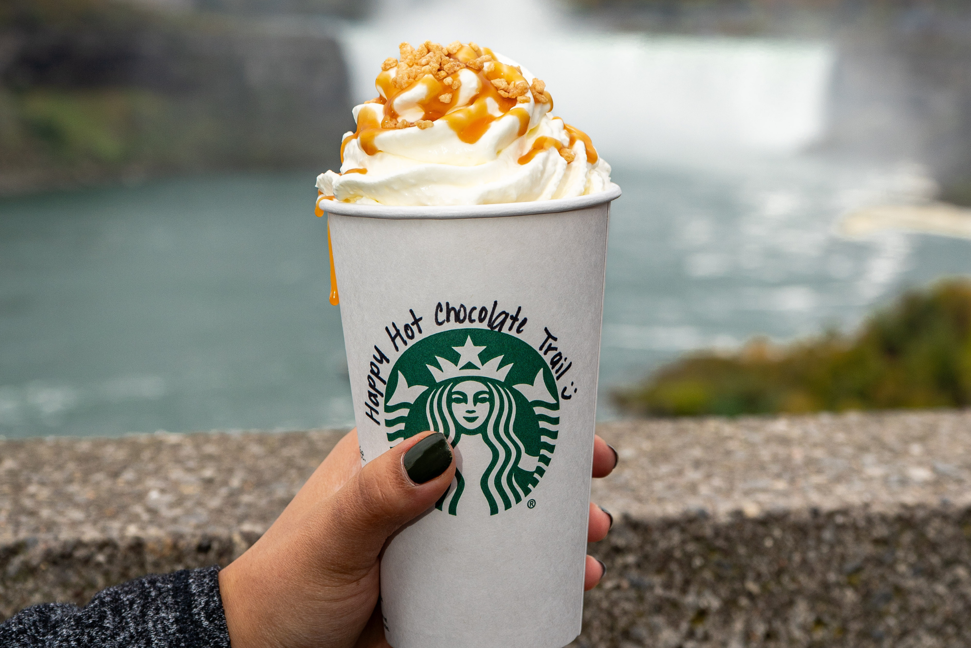 Starbucks By the Falls 